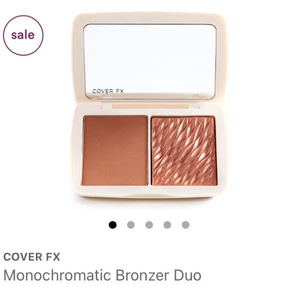 Cover FX Monochromatic Bronzer Duo Matte + Shimmer - Picture 2 of 9